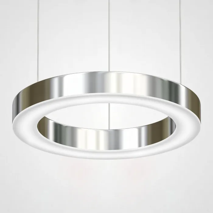 Люстра Light Ring Horizontal D40 Хром от ImperiumLoft