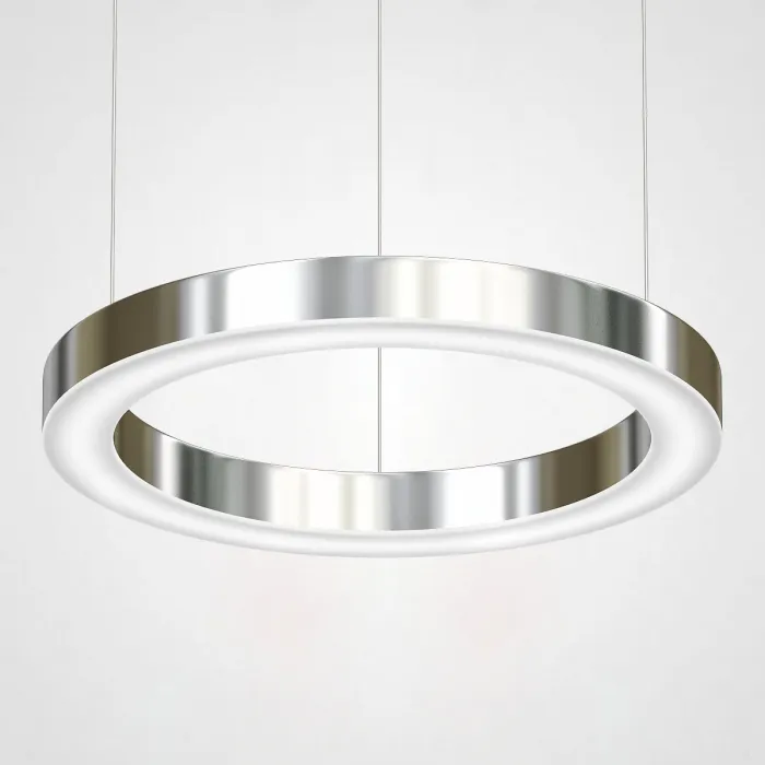 Люстра Light Ring Horizontal D50 Хром от ImperiumLoft