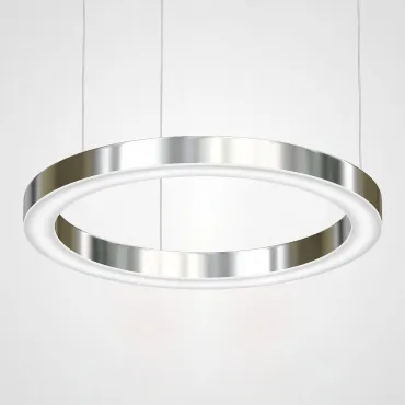 Люстра Light Ring Horizontal D60 Хром от ImperiumLoft