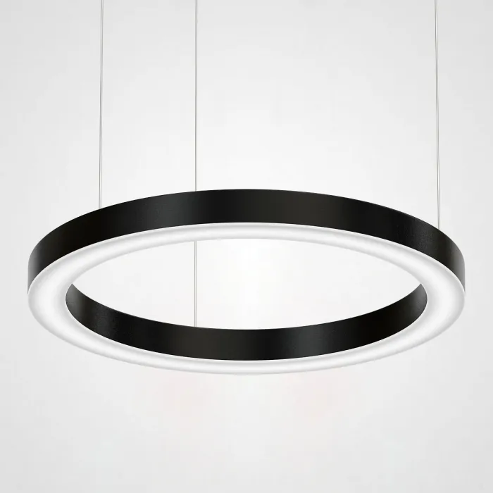 Люстра Light Ring Horizontal D60 Черный от ImperiumLoft