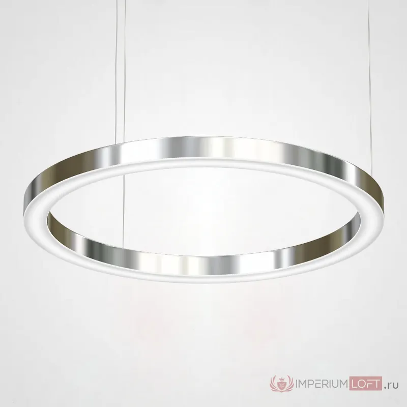 Люстра Light Ring Horizontal D80 Хром от ImperiumLoft