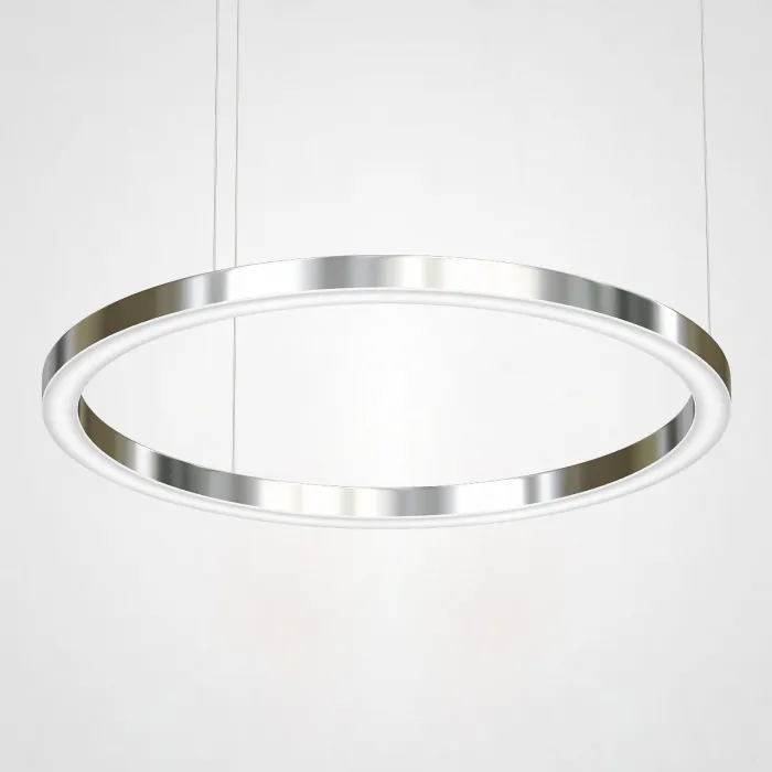 Люстра Light Ring Horizontal D100 Хром от ImperiumLoft