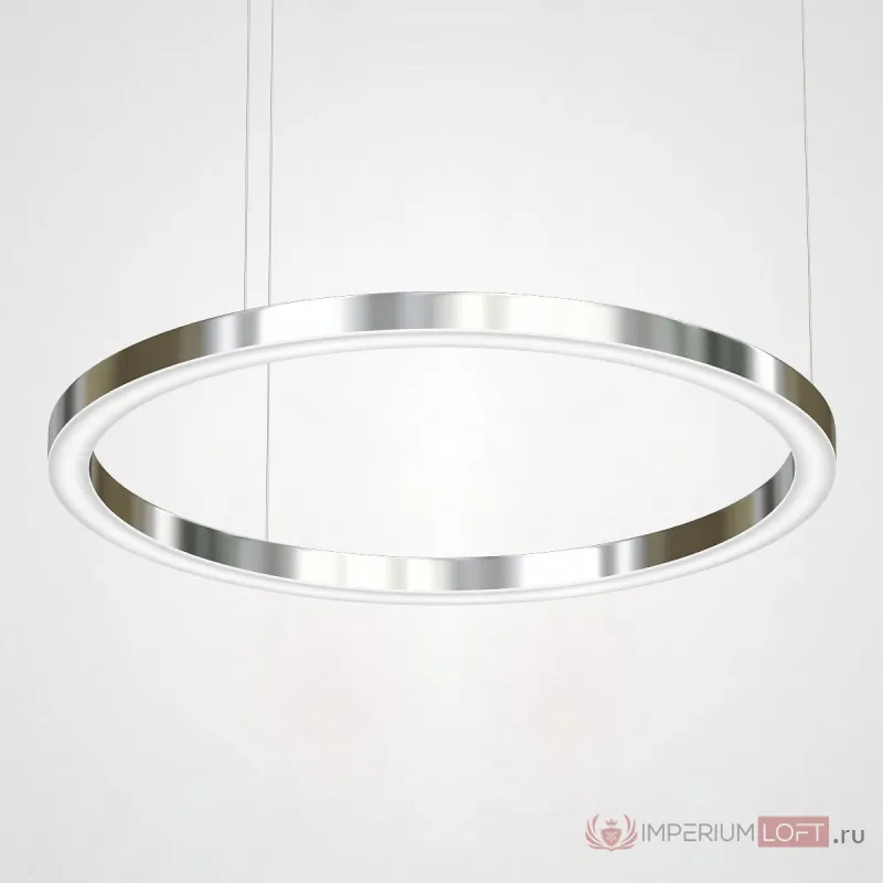 Люстра Light Ring Horizontal D100 Хром от ImperiumLoft