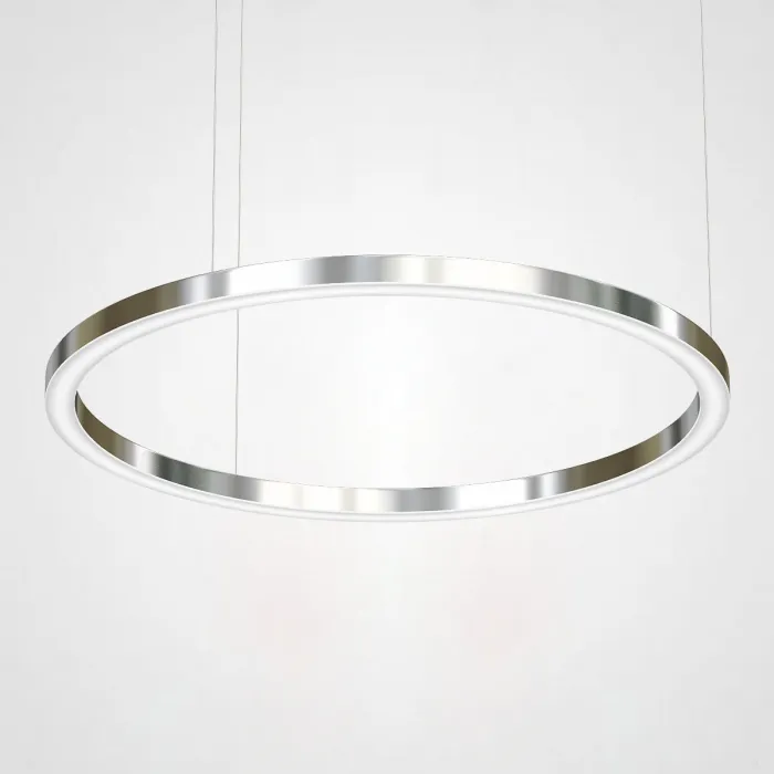 Люстра Light Ring Horizontal D120 Хром от ImperiumLoft
