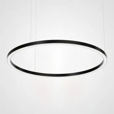 Люстра Light Ring Horizontal D150 Черный от ImperiumLoft