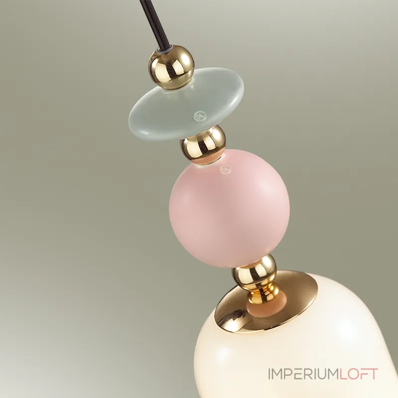 Бра Odeon Light Candy 1 4861/1WA Цвет плафонов белый Цвет арматуры золото от ImperiumLoft Бра Odeon Light Candy 1 4861/1WA Цвет плафонов белый Цвет арматуры золото от ImperiumLoft