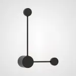 Бра Via Pin Wall Injection L41,5+29,5 Black от ImperiumLoft