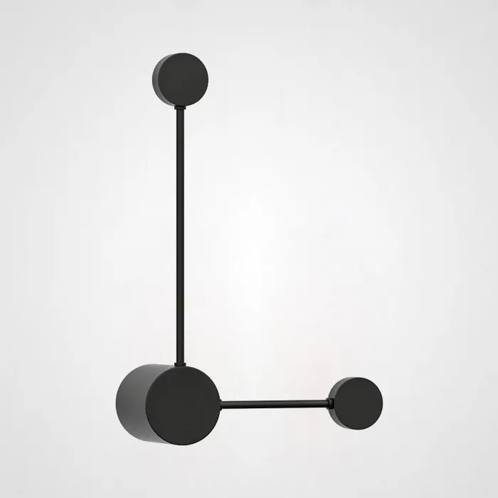Бра Via Pin Wall Injection L41,5+29,5 Black от ImperiumLoft