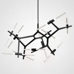 Люстра Агнес Chandelier Summer 20 Black от ImperiumLoft