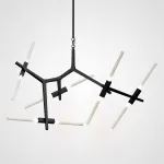 Люстра Агнес Chandelier Summer 10 Black от ImperiumLoft