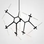 Люстра Агнес Chandelier Summer 14 Black от ImperiumLoft