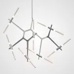 Люстра Агнес Chandelier Summer 14 Silver от ImperiumLoft