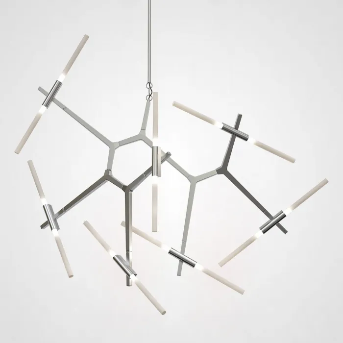 Люстра Агнес Chandelier Summer 14 Silver от ImperiumLoft