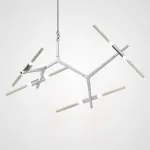 Люстра Агнес Chandelier Summer 8 Silver от ImperiumLoft