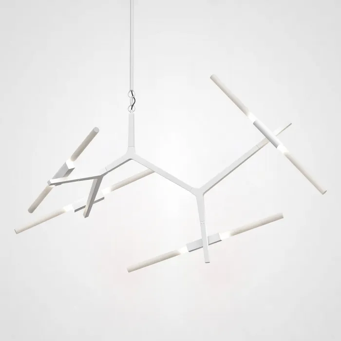 Люстра Агнес Chandelier Summer 8 White от ImperiumLoft