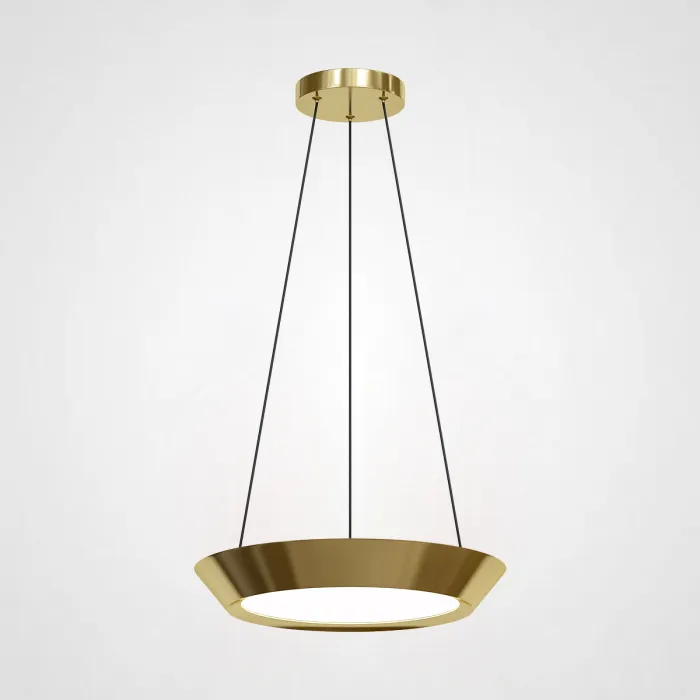 Подвесной светильник SOLVE D30 gold от ImperiumLoft