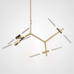 Люстра Агнес Chandelier Summer 8 Gold от ImperiumLoft