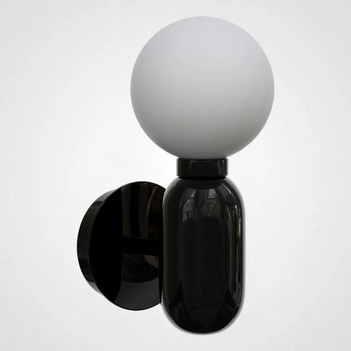 Бра Parachilna Aballs black D15 от ImperiumLoft