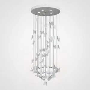 Подвесная люстра Night Butterflies Chandelier D40 H100