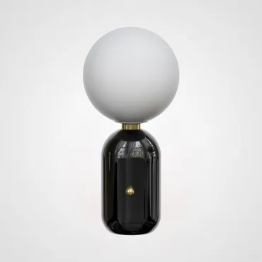 Настольная лампа Parachilna Aballs black (D20)