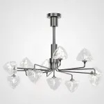 Люстра на штанге ICE 11 lamps Black от ImperiumLoft