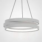 Подвесной кольцевой светильник GALO  D52,5 White от ImperiumLoft