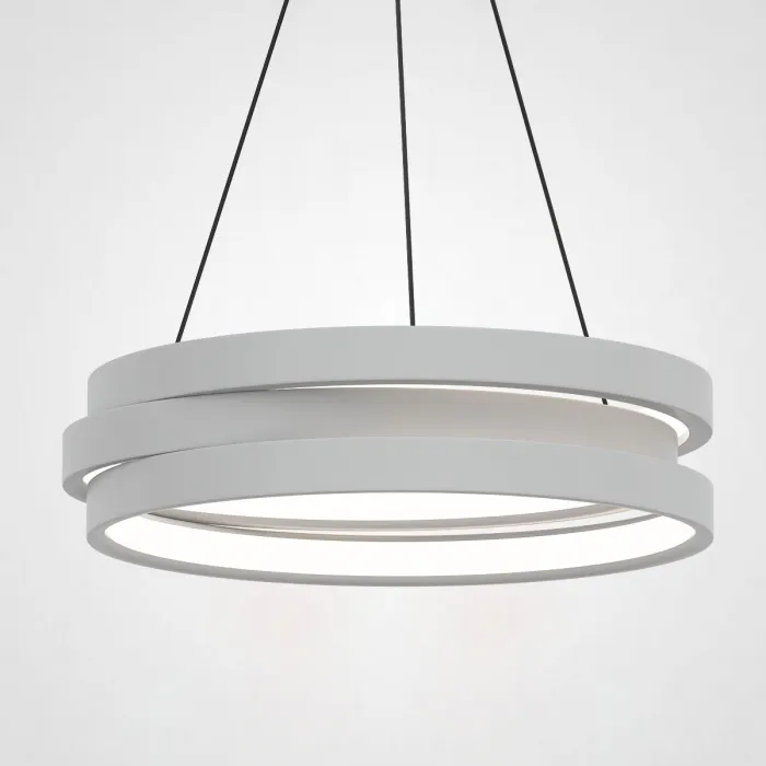Подвесной кольцевой светильник GALO  D52,5 White от ImperiumLoft