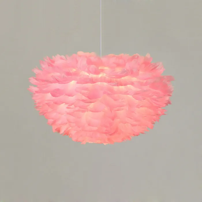 Люстра FEATHERS D60 Pink от ImperiumLoft
