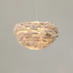 Люстра FEATHERS D60 Gray от ImperiumLoft