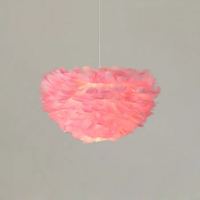 Люстра FEATHERS D40 Pink от ImperiumLoft