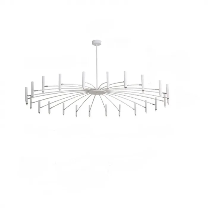 Люстра POP P40 Chandelier 24 lamps D130 Mod.A White от ImperiumLoft