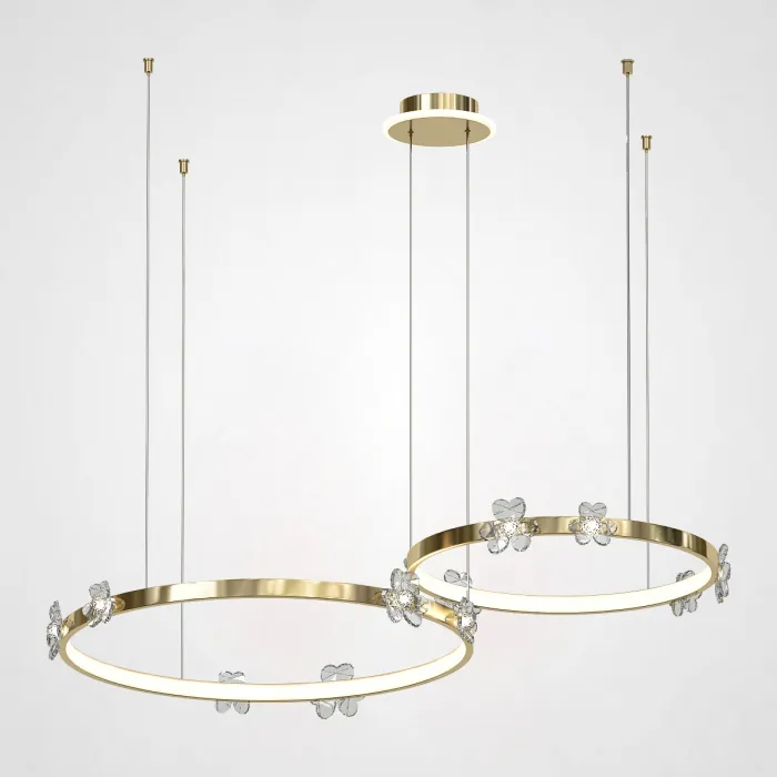Подвесная люстра CAMILIA C L115 Brass от ImperiumLoft