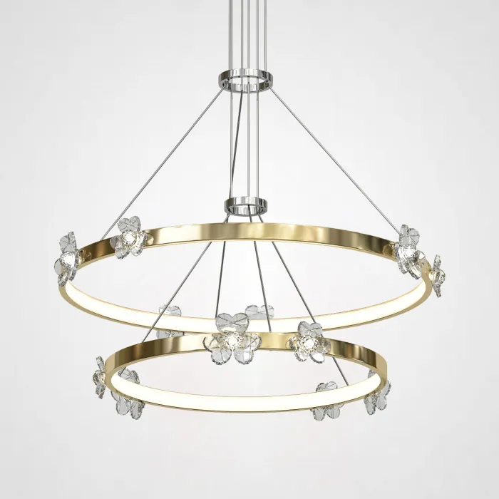 Подвесная люстра CAMILIA B D80 Brass от ImperiumLoft