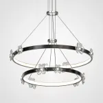 Подвесная люстра CAMILIA B D80 Black от ImperiumLoft
