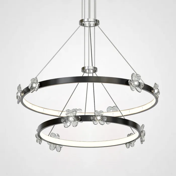Подвесная люстра CAMILIA B D80 Black от ImperiumLoft
