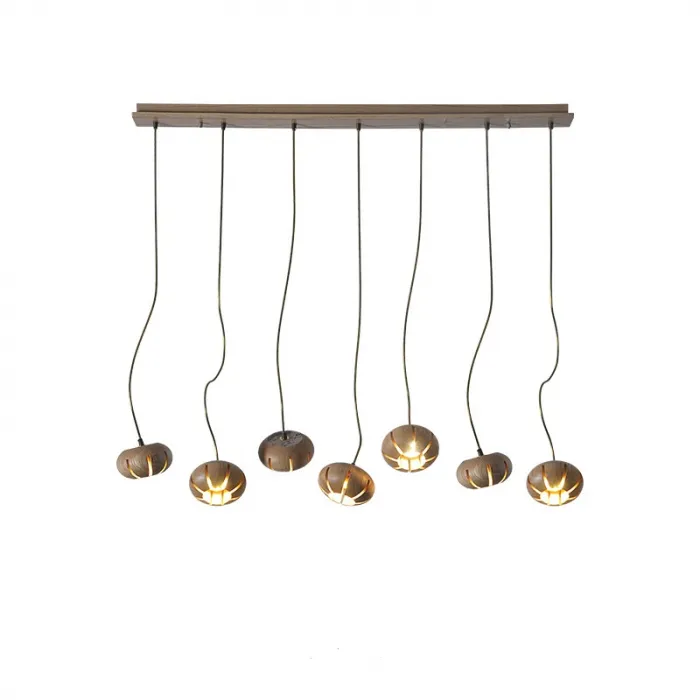 Дизайнерская люстра CAPSULES L90 Light wood от ImperiumLoft