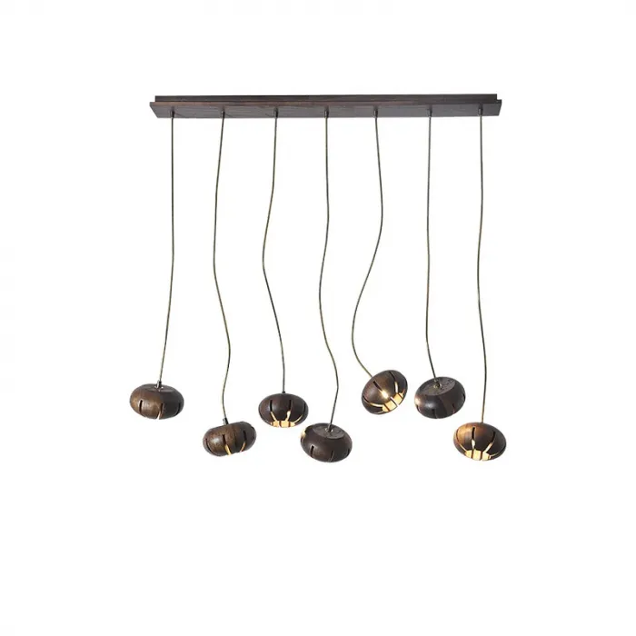 Дизайнерская люстра CAPSULES L90 Dark wood от ImperiumLoft