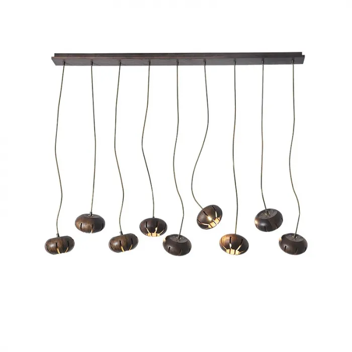 Дизайнерская люстра CAPSULES L110 Dark wood от ImperiumLoft