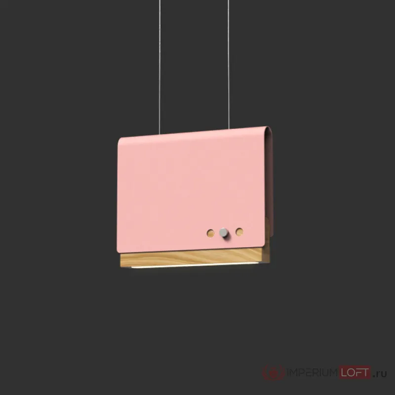 Светодиодный подвесной светильник BOOK 2 H17*21 Pink от ImperiumLoft