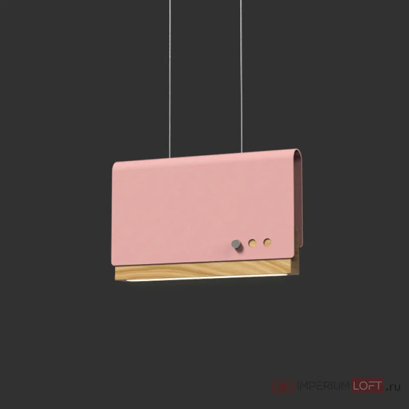 Светодиодный подвесной светильник BOOK 2 H15*25 Pink от ImperiumLoft
