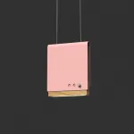 Светодиодный подвесной светильник BOOK 2 H20*17 Pink от ImperiumLoft