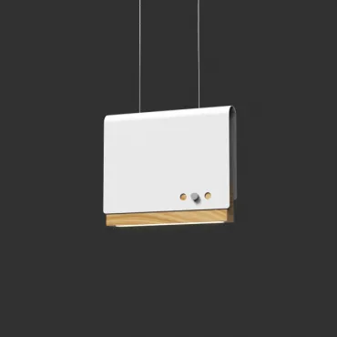 Светодиодный подвесной светильник BOOK 2 H17*21 White от ImperiumLoft