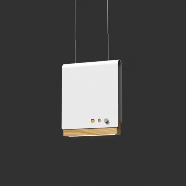 Светодиодный подвесной светильник BOOK 2 H20*17 White от ImperiumLoft