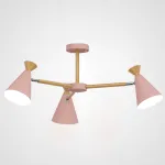 Люстра на штанге OLA D60,5 Pink от ImperiumLoft