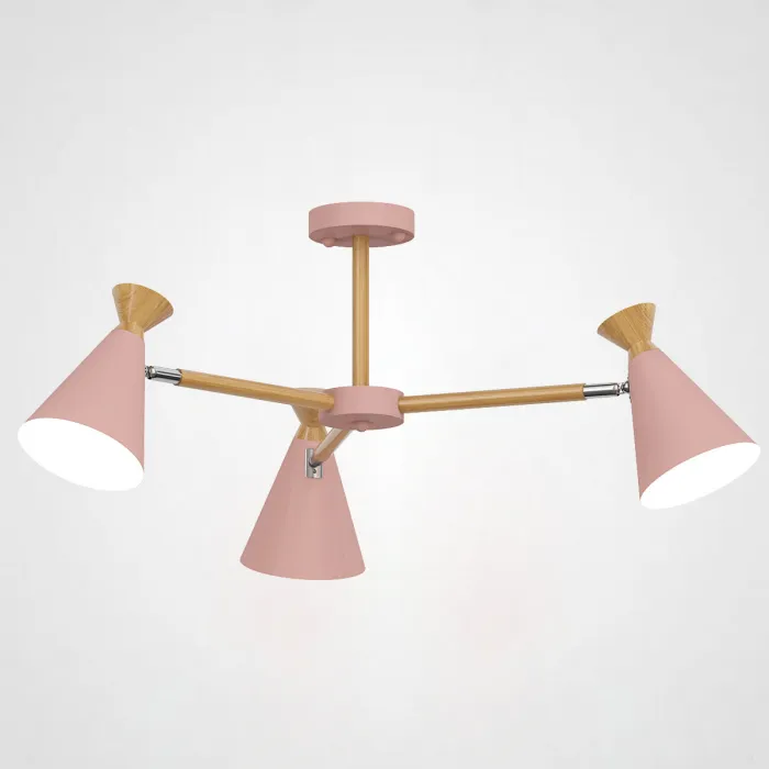 Люстра на штанге OLA D60,5 Pink от ImperiumLoft