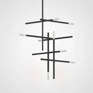 Люстра на штанге TRAVERSE H105 Black