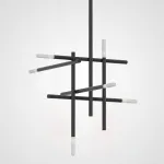 Подвесная люстра TRAVERSE H90 Black от ImperiumLoft