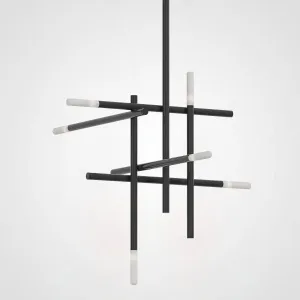 Люстра на штанге TRAVERSE H90 Black