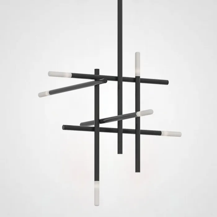 Подвесная люстра TRAVERSE H90 Black от ImperiumLoft