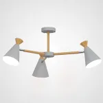 Люстра на штанге OLA D60,5 Gray от ImperiumLoft